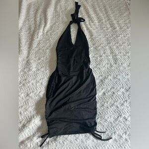 Black Halter Neck Dress